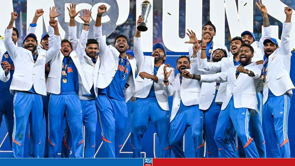 আয়োজকের সমান সুবিধা নিয়ে  অপরাজিত চ্যাম্পিয়ন ভারত
