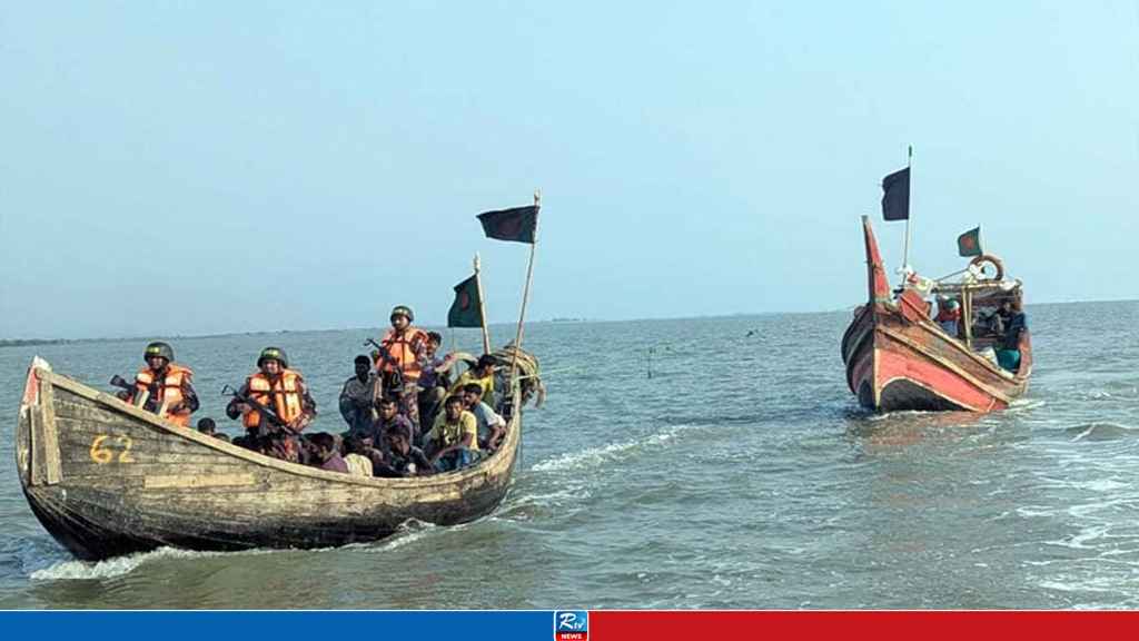 আরাকান আর্মির হাতে জিম্মি ৫৫ জেলেকে ফেরত আনল বিজিবি