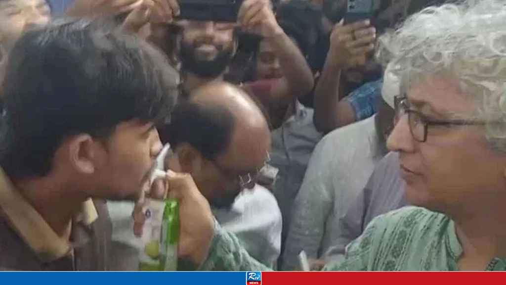 ৫৮ ঘন্টা পর অনশন ভাঙলেন কুয়েটের শিক্ষার্থীরা