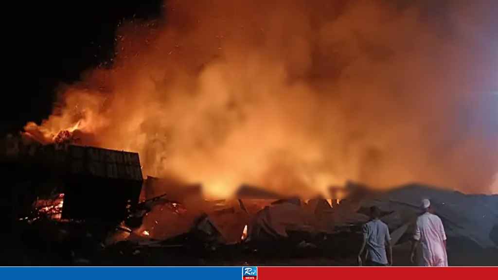 কলাপাড়ায় তাপ বিদ্যুৎ কেন্দ্রে আগুন