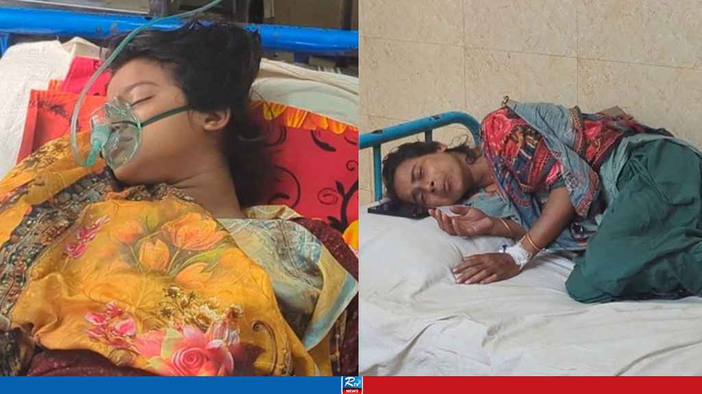 সেই শহীদকন্যার মা ও বোন হাসপাতালে ভর্তি