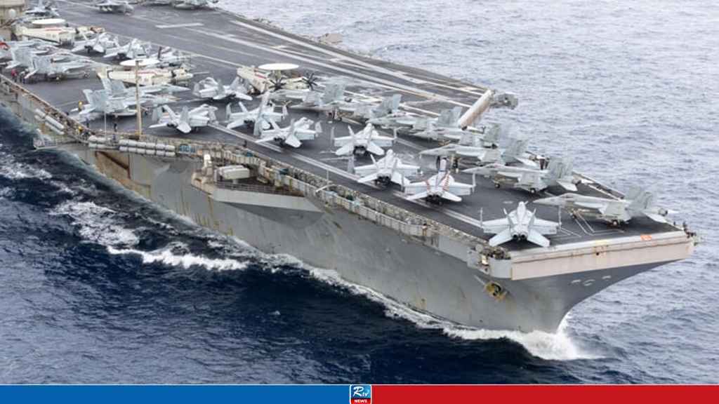 US Warplane Went Overboard into Red Sea: Navy