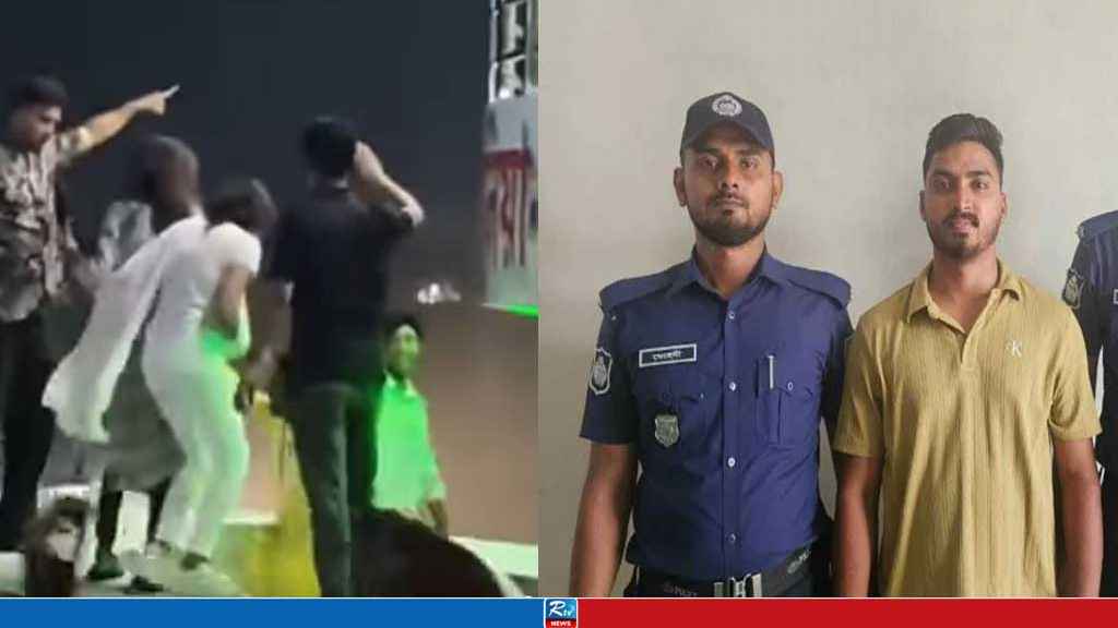 লঞ্চঘাটে তরুণীদের প্রকাশ্যে মারধর করা সেই যুবক আটক  