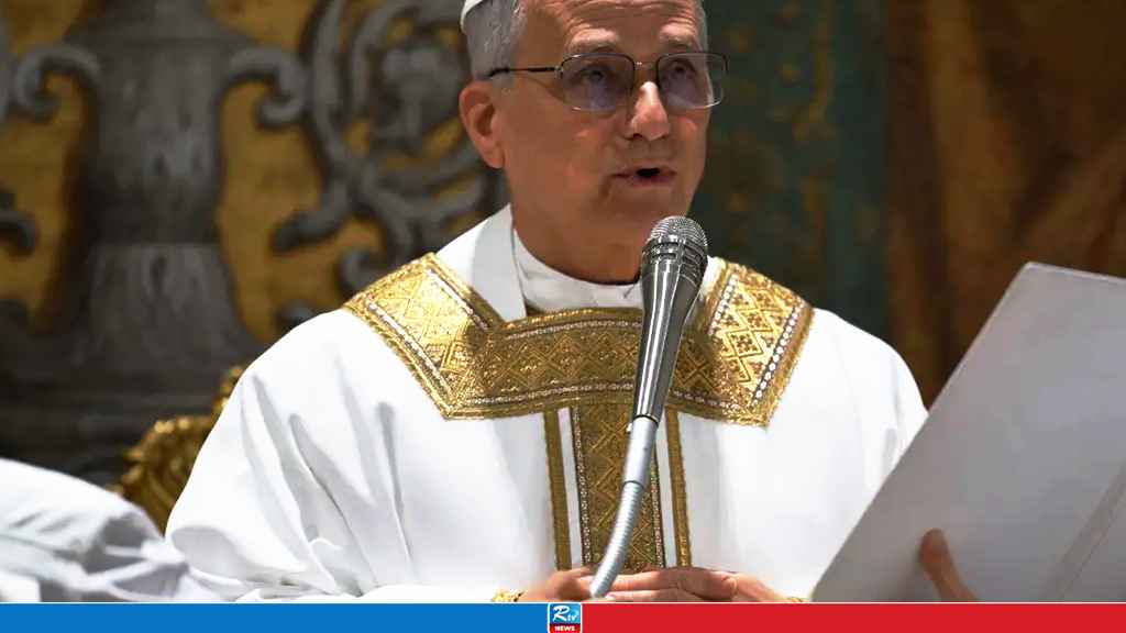 New Pope Leo XIV Holds First Mass With Cardinals