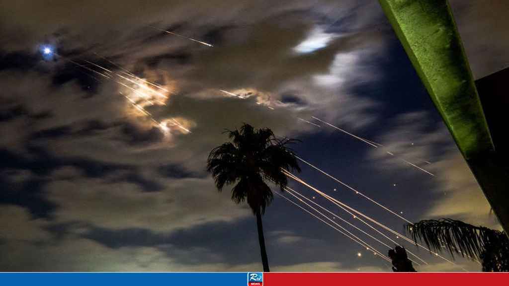 Iran Unleashes Barrage of Missiles and Drones on Israel