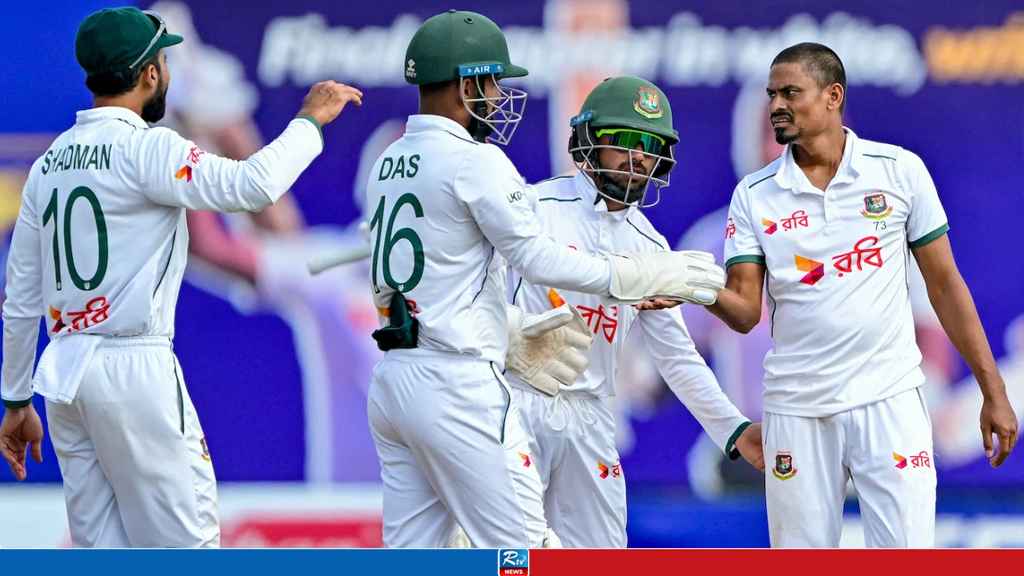 গলে ড্র করে টেস্ট চ্যাম্পিয়নশিপের মিশন শুরু টাইগারদের