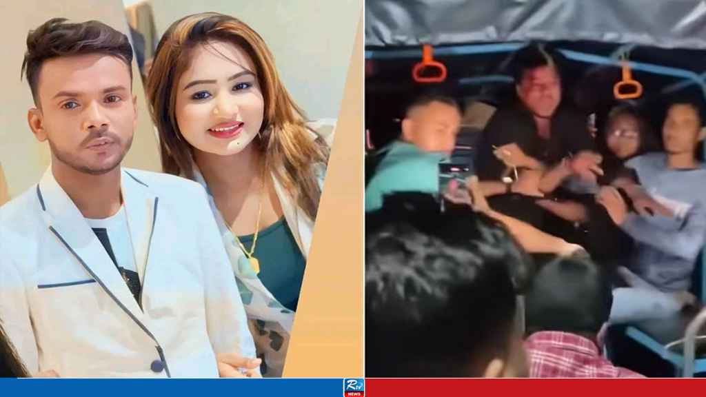 প্রেমিকের সঙ্গে রিয়া মনিকে হাতেনাতে  ধরলেন হিরো আলম, এলাকাবাসীর গণধোলাই