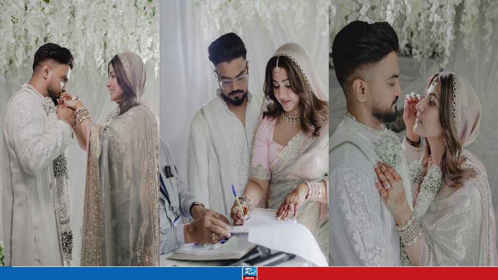 বিয়ে করলেন ক্যানসারে আক্রান্ত হিনা খান, পাত্র যিনি