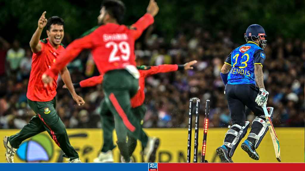 একশর আগেই অলআউট লঙ্কনরা, দাপুটে বোলিংয়ে সিরিজে সমতা ফেরালো বাংলাদেশ