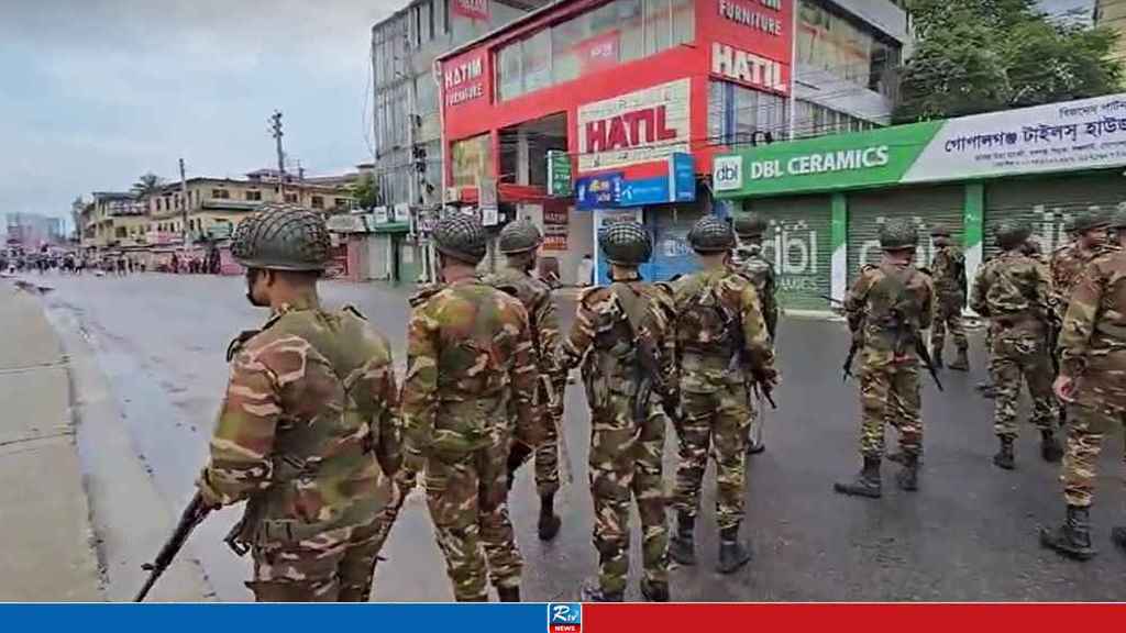 Joint Forces Operation in Gopalganj: 14 Arrested
