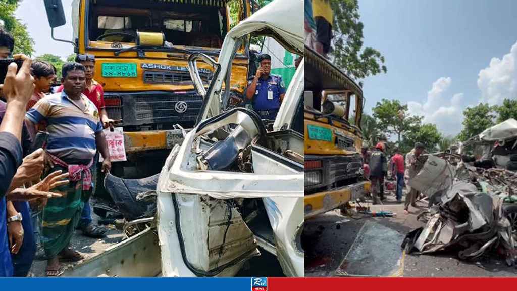 Death Toll Rises to 8 in Natore Truck-Microbus Collision