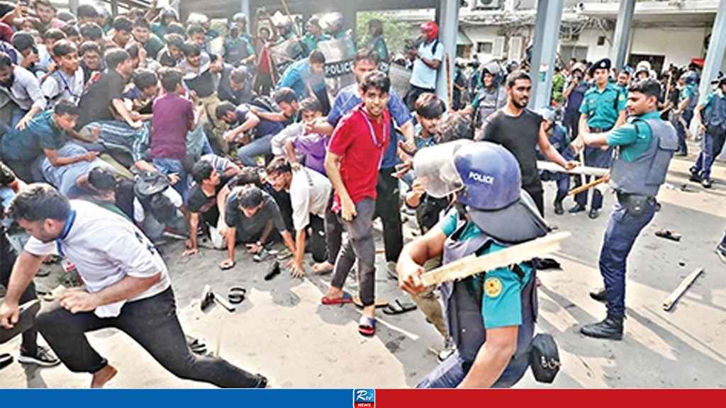 সচিবালয়ে ঢুকে ভাঙচুর ও হত্যাচেষ্টার অভিযোগ, ১২শ জনের বিরুদ্ধে মামলা