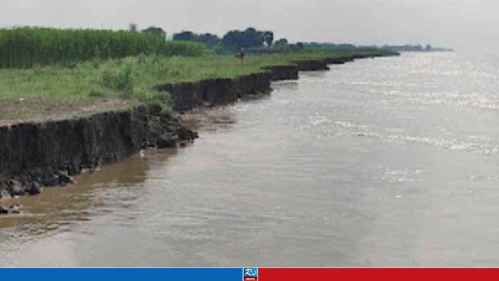 নদীগর্ভে ফসলি জমি, আতঙ্কে শত শত পরিবার