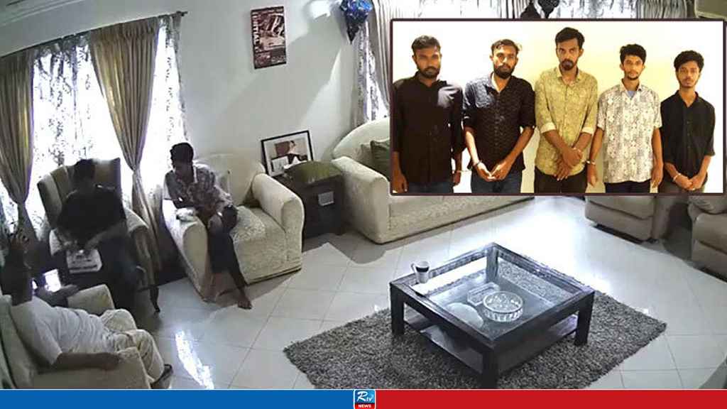 অর্ধকোটি টাকা চাঁদার জন্য সাবেক এমপি শাম্মীর বাসায় গিয়ে আটক ৫