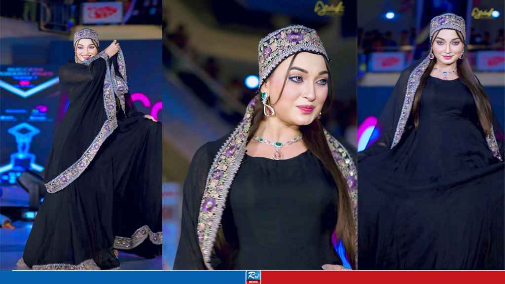 ১০৩ ডিগ্রি জ্বর নিয়ে প্রথামবার র‍্যাম্পে শো স্টপার হিসেবে হাঁটলেন রিপা