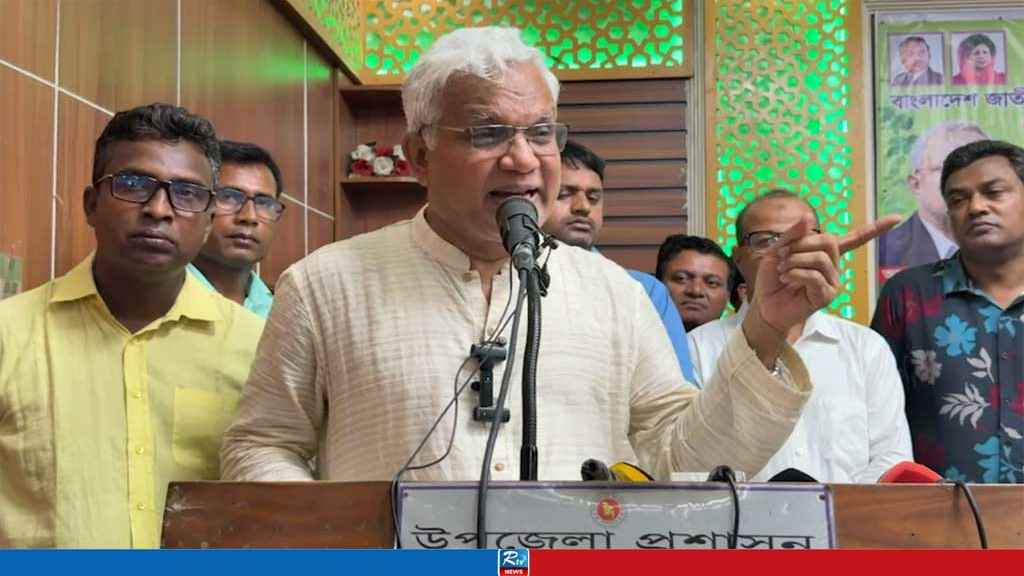 আবু সাঈদ-মুগ্ধরা স্থানীয় নির্বাচনের জন্য রক্ত দেননি: ডা. জাহিদ
