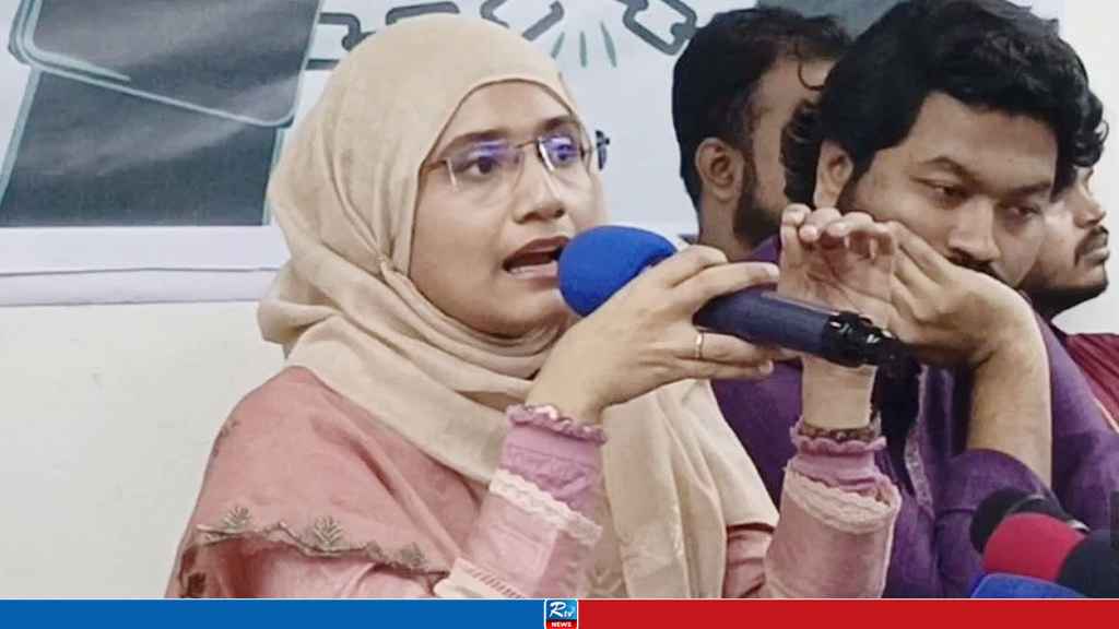 শেখ হাসিনাকে ‘বাংলার ইয়াজিদ’ বললেন এনসিপি নেত্রী