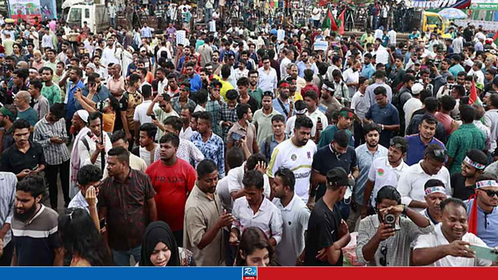 ছাত্রদলের সমাবেশে উত্তর সিটি দিয়েছে টয়লেট, দক্ষিণ সিটি পানি