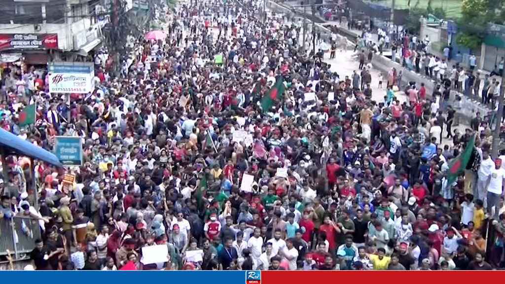 ‘March to Dhaka’ Program Announced, Signifying Hasina’s Downfall