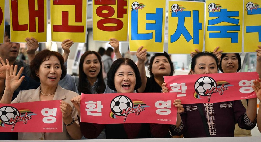 north_korean_football_team
